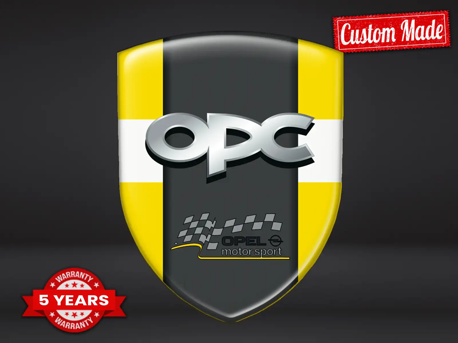 OPC Autoaufkleber Robust Modern Universal